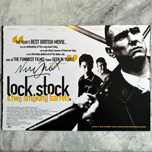 Lock, Stock, and Two Smoking Barrels  I  A3 Poster