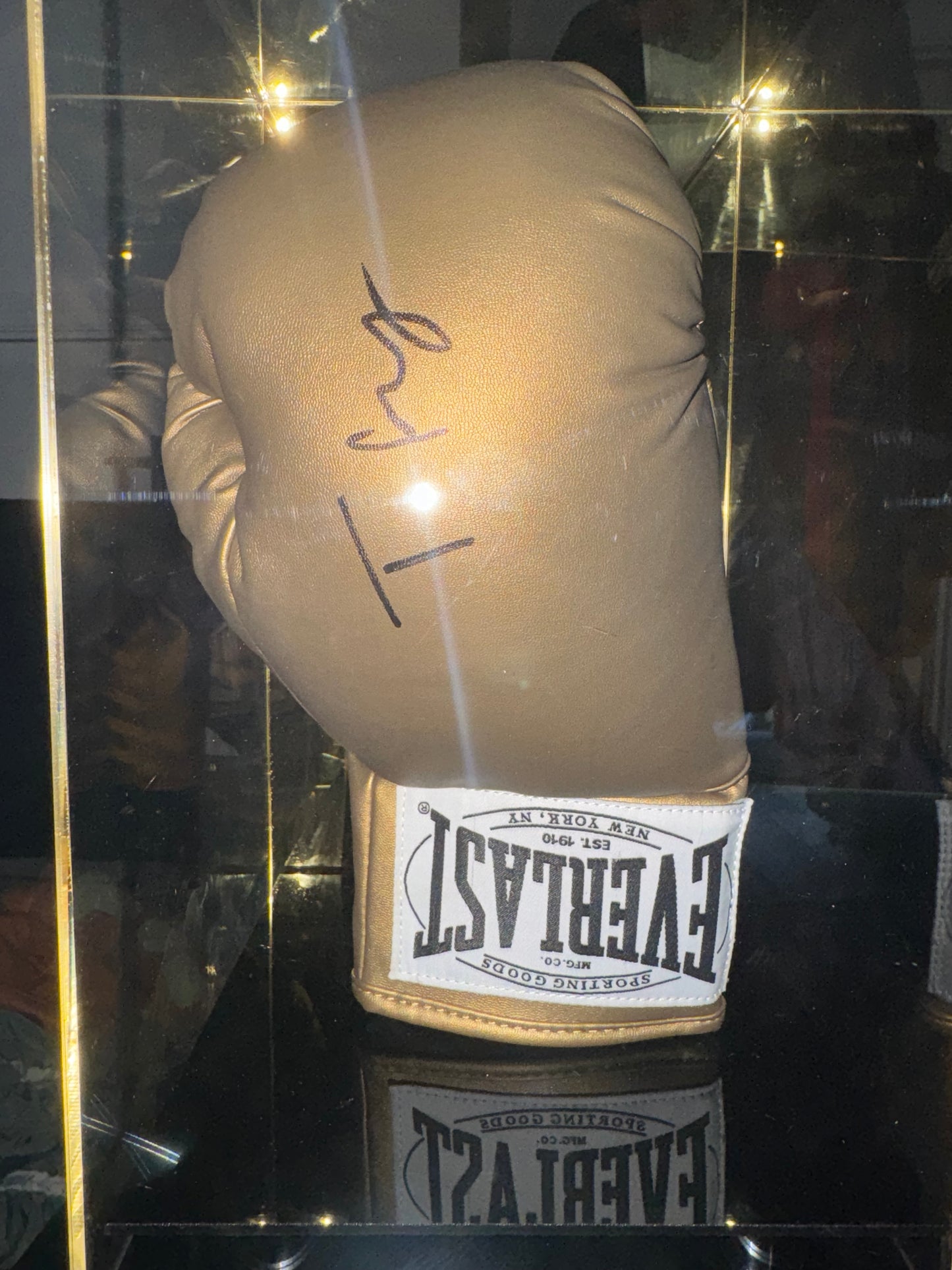 Tyson Fury Glove Hand Signed With COA